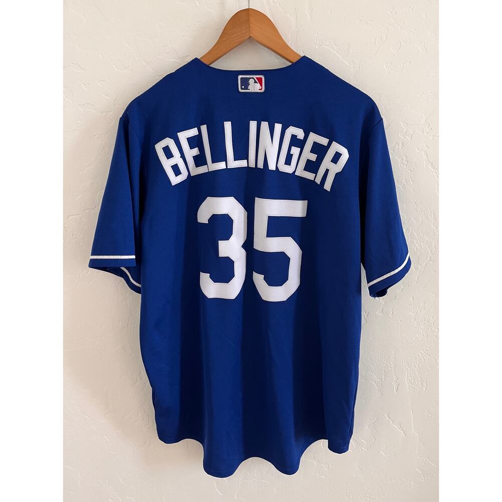 Nike Los Angeles Dodgers Cody Bellinger #35 Player Jersey Size Medium Blue